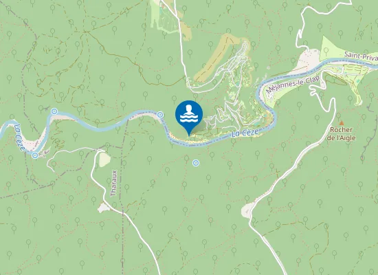 Map of Plage Fauvette