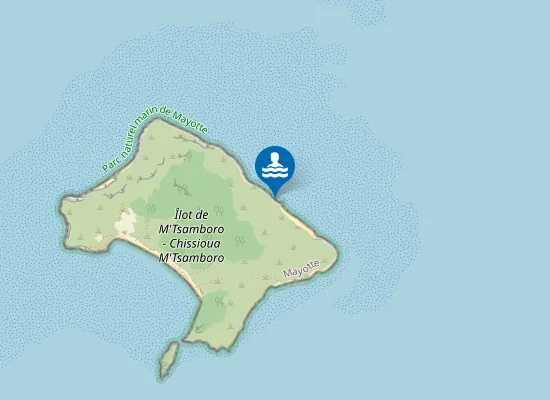 Map of Plage Béléni - M'Tsanga Béléni