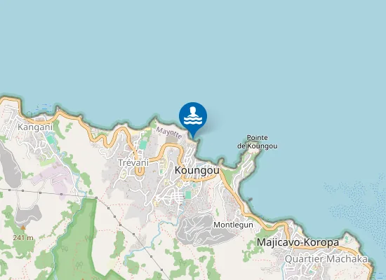 Map of Plage de l'Ylang Ylang