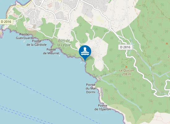 Map of Plage Du Trou De L'or