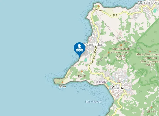 Map of Plage De Bamana - Fassgny Bamana