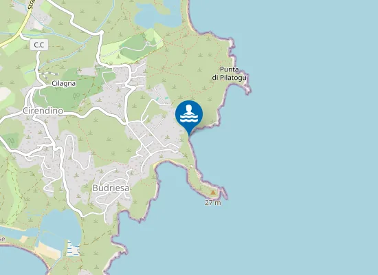 Map of Plage de Posidonie