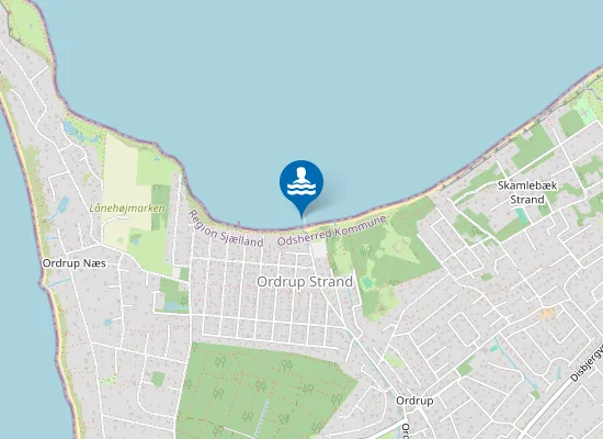 Map of ORDRUP STRAND