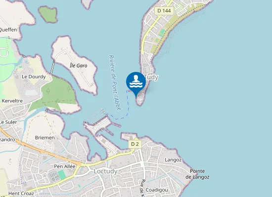 Map of Plage de la pointe