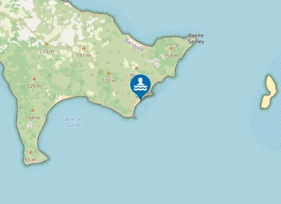 Map of Plage Kolo Batsoumou - M'tsanga Kolo Batsoumou