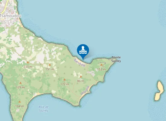 Map of Plage Angalatsara (M'Tsanga Angalatsara)