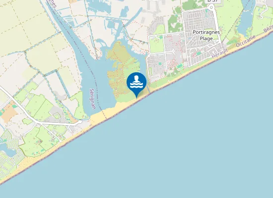 Map of Hundestrand
