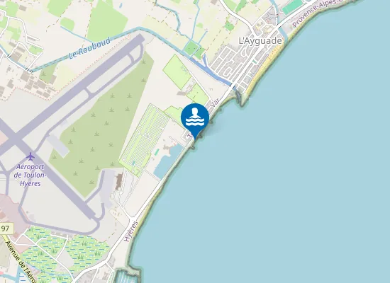 Map of Plage de la Marquise