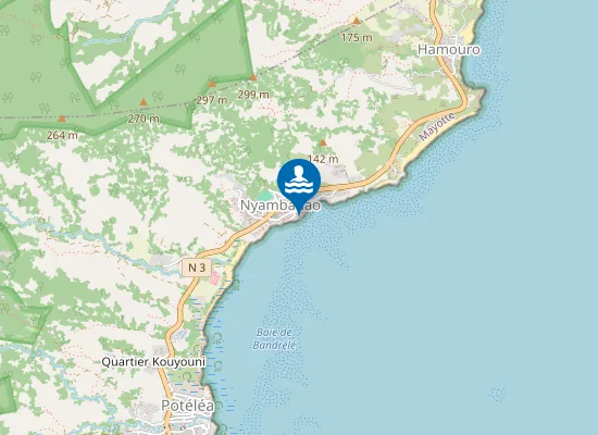 Map of Plage des pécheurs