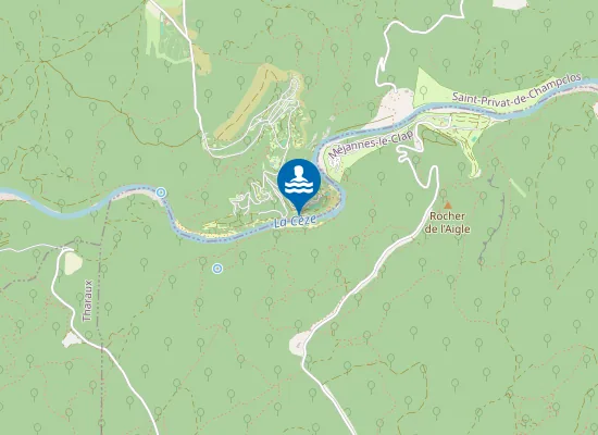 Map of Les Pierres Plates