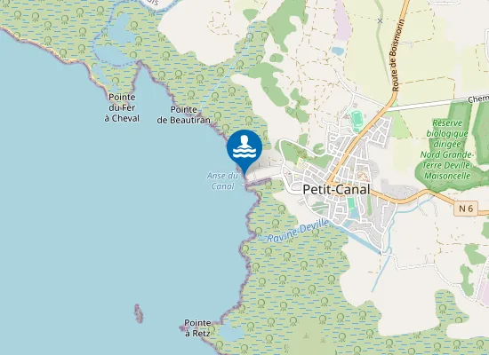 Map of Plage du Port