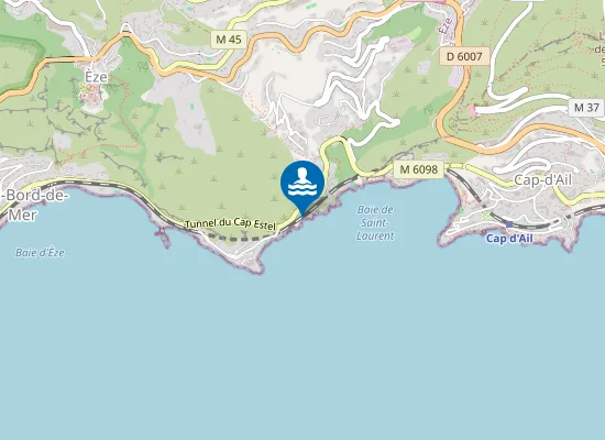 Map of Plage naturiste