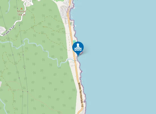 Map of Marine de Manichinu