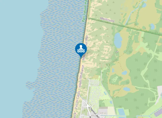 Map of Plage Naturiste