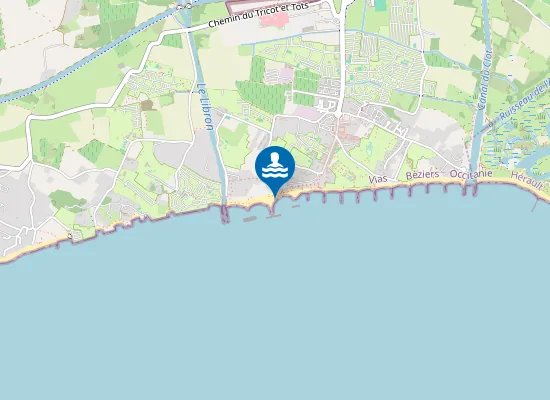 Map of Plage de Farinette