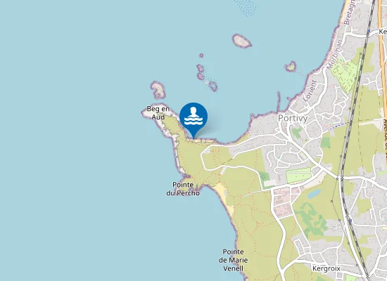 Map of Traezh ar Fozoù