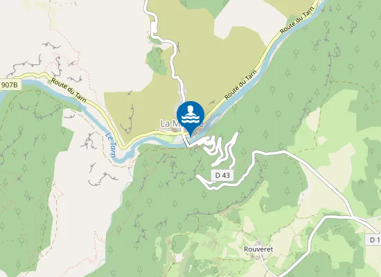 Map of Plage communale