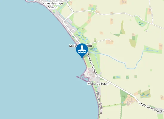 Map of MULLERUP STRAND