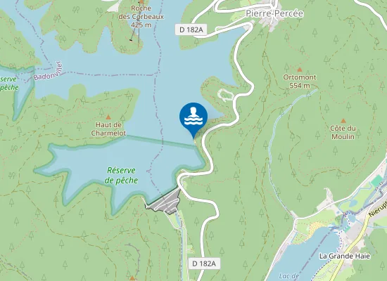 Map of Plage naturiste FFN