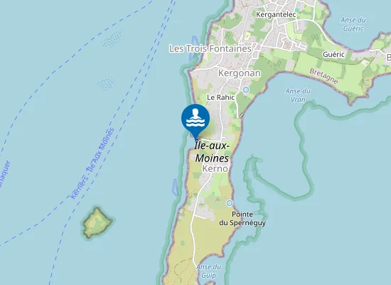 Map of Plage du Gored