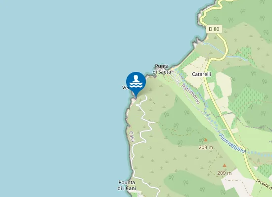 Map of Calanca di a Torre