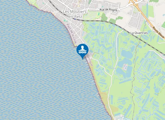 Map of Plage du Lancastria