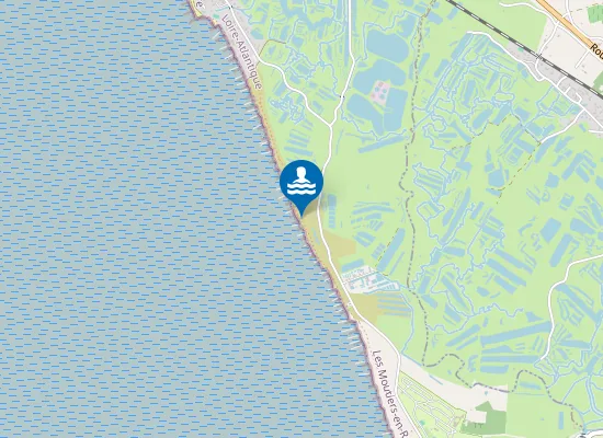 Map of Plage de Lyarne