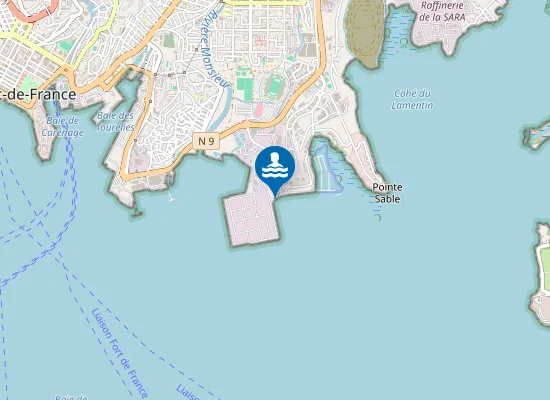 Map of Plage L'Anse Tou Pré