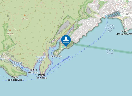 Map of Plage Bleue