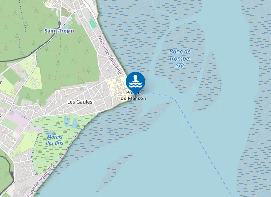 Map of Plage du Soleil
