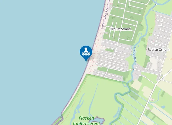 Map of BJERGE OS BROVEJEN