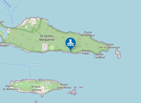 Map of La Piscine