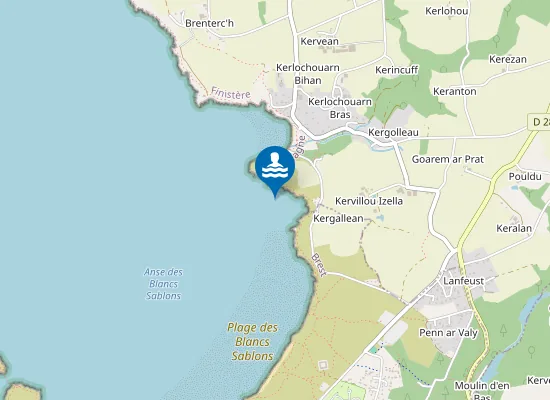Map of Plage de Perzic