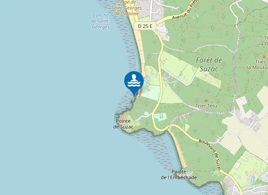 Map of Conche des Anglais