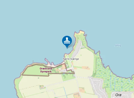 Map of ORØ NØRRESTÆNGE