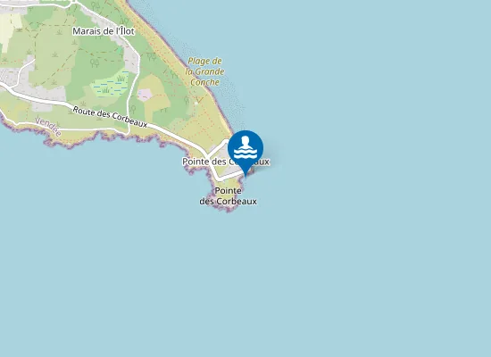Map of Anse Et Plage Des Corbeaux