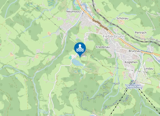 Map of LAUCHSEE, STRANDBAD