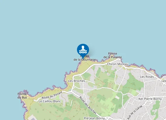 Map of La Gournaise