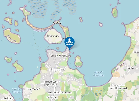 Map of Plage du port