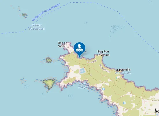 Map of Plage de Port Halai