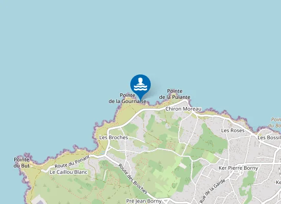 Map of La Gournaise
