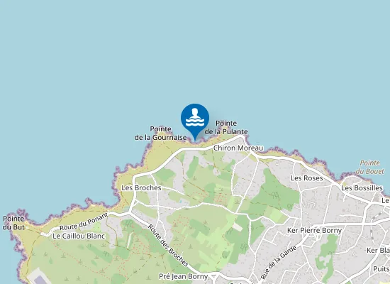 Map of La Gournaise