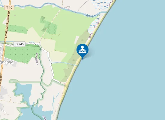 Map of Plage aux Vaches