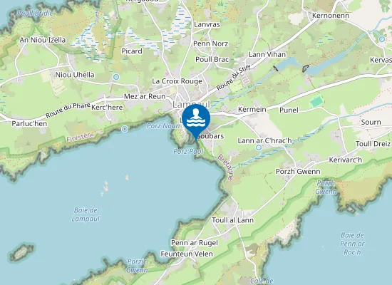 Map of Grève du Goubars