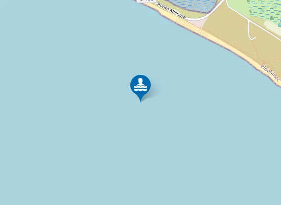 Map of Grande plage de Gâvres