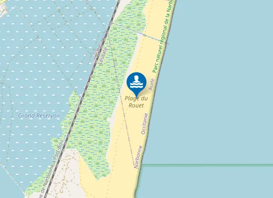 Map of Plage du Rouet