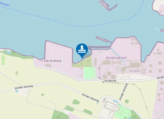 Map of Asnæsværket