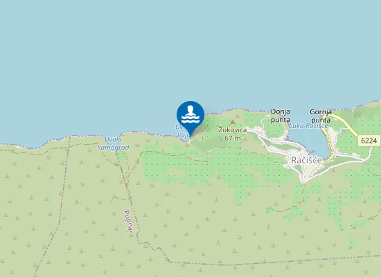 Map of Vaja