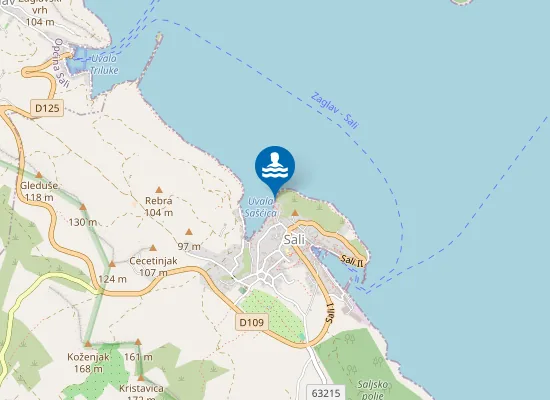 Map of Bathing platforms