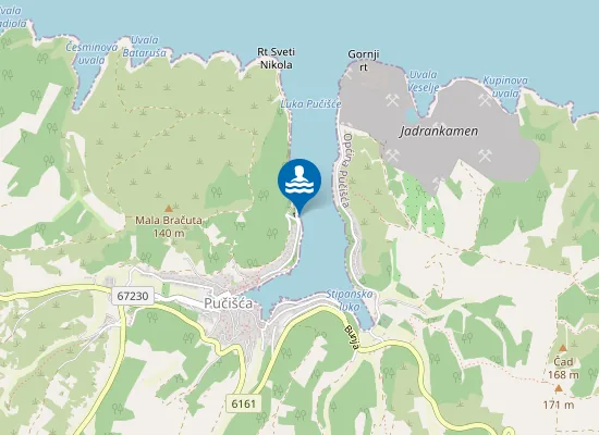 Map of Prve Lučice
